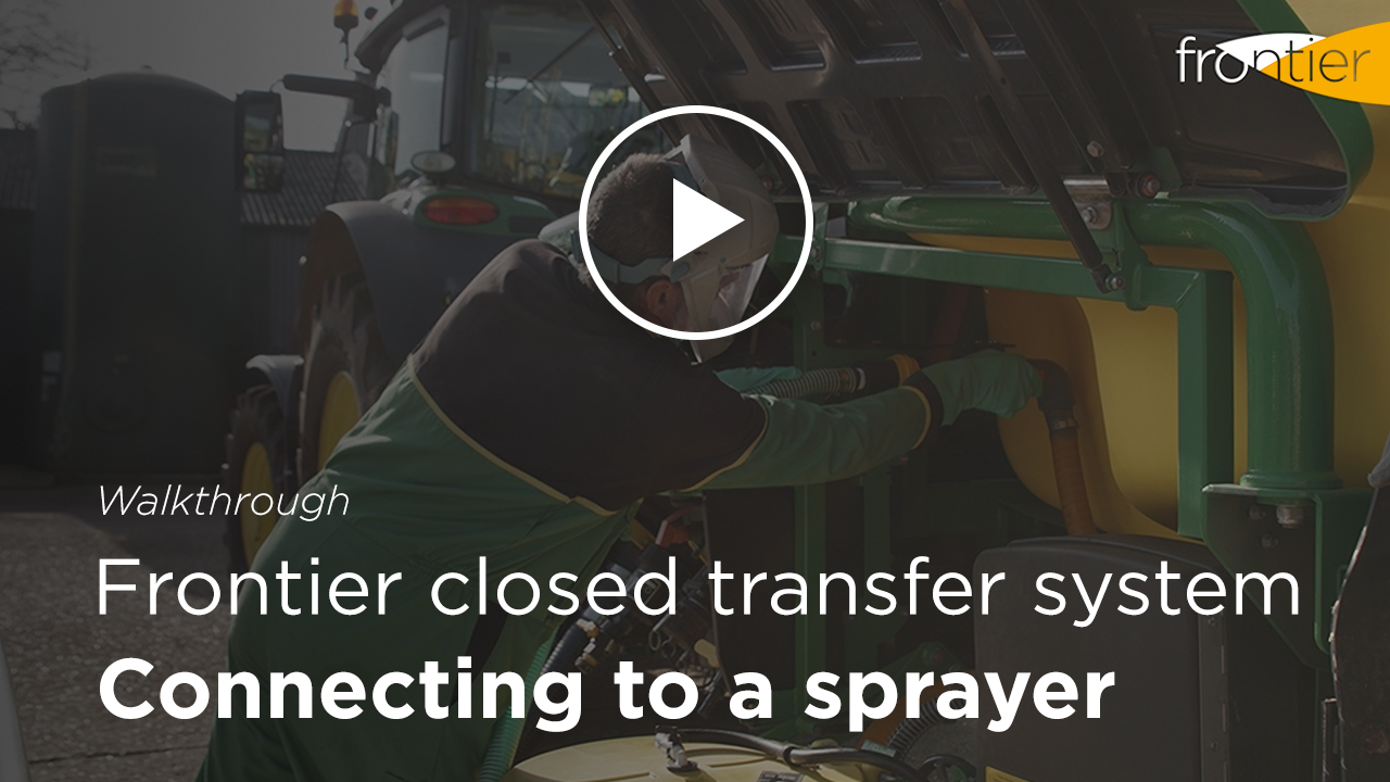 CTS connecting to sprayer
