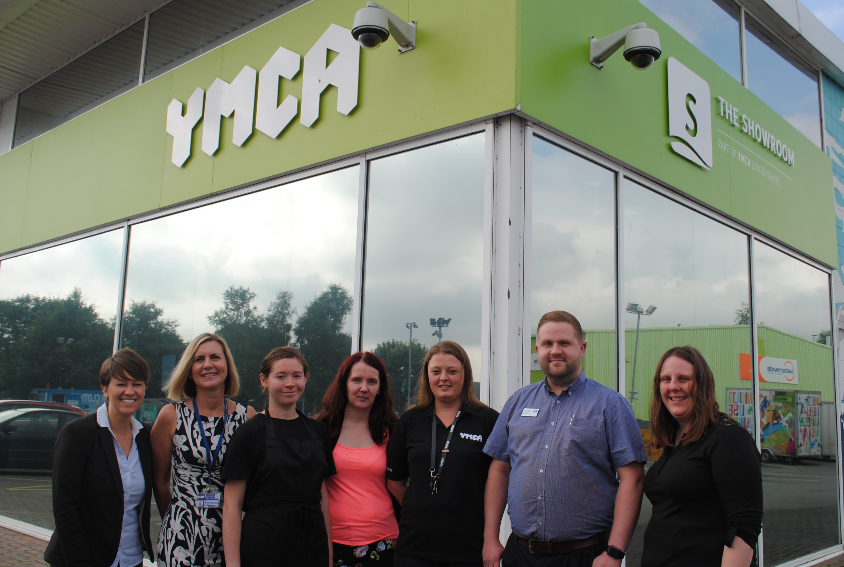 Pictured from left to right are: Lydia Martin, Early Careers Development Advisor at Frontier Agriculture; Nicola Hall, Key Account Manager for Lincoln College; apprentices Cecily Mumby, Laura Fisher and Rebecca May; Matt Brown, Resourcing Manager at Lincolnshire Co-op; Rachell Elvidge, Senior Financial Accountant at Frontier Agriculture. 
