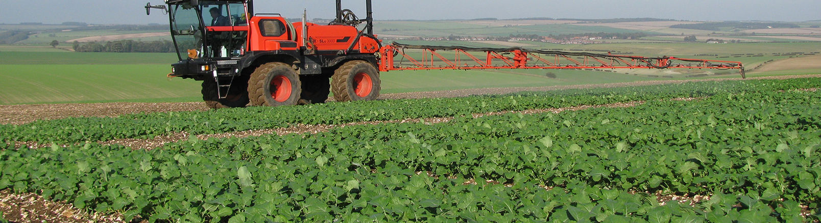OSR sprayer header