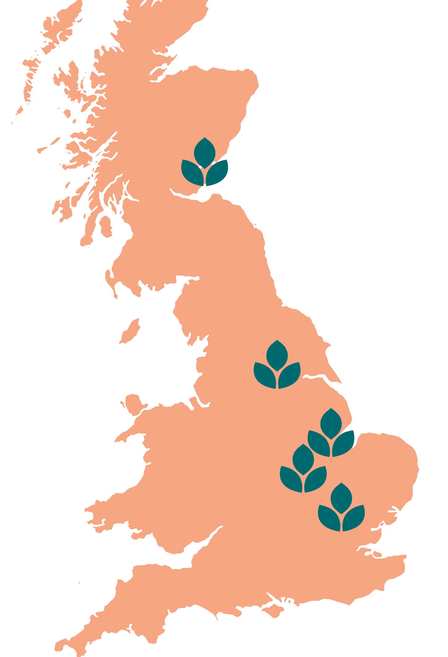 Warburtons Map