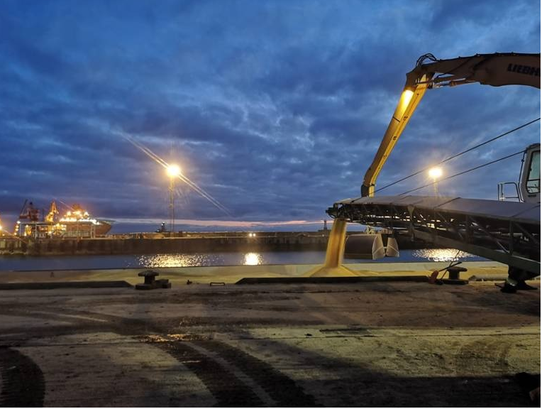 loading at peterhead